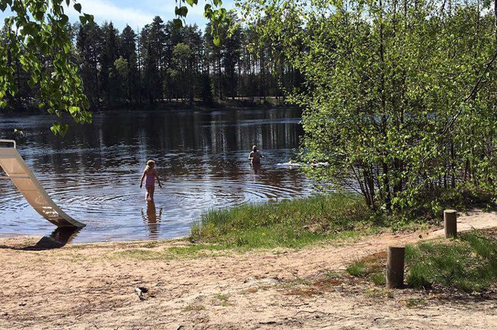 Pitkäjärvi uimaranta
